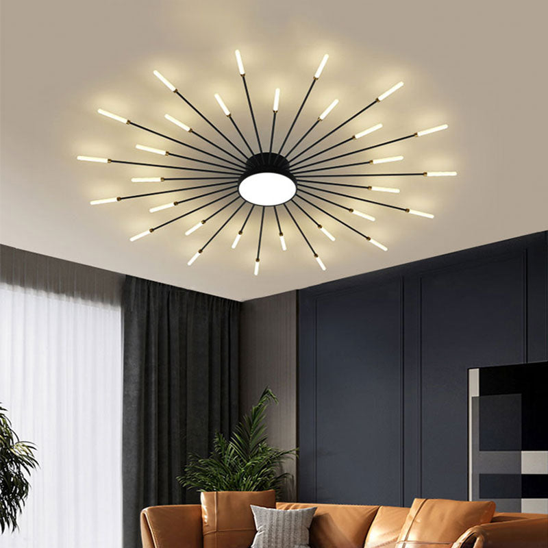 Arisha Modern Home Decoration Fireworks LED Ceiling Light