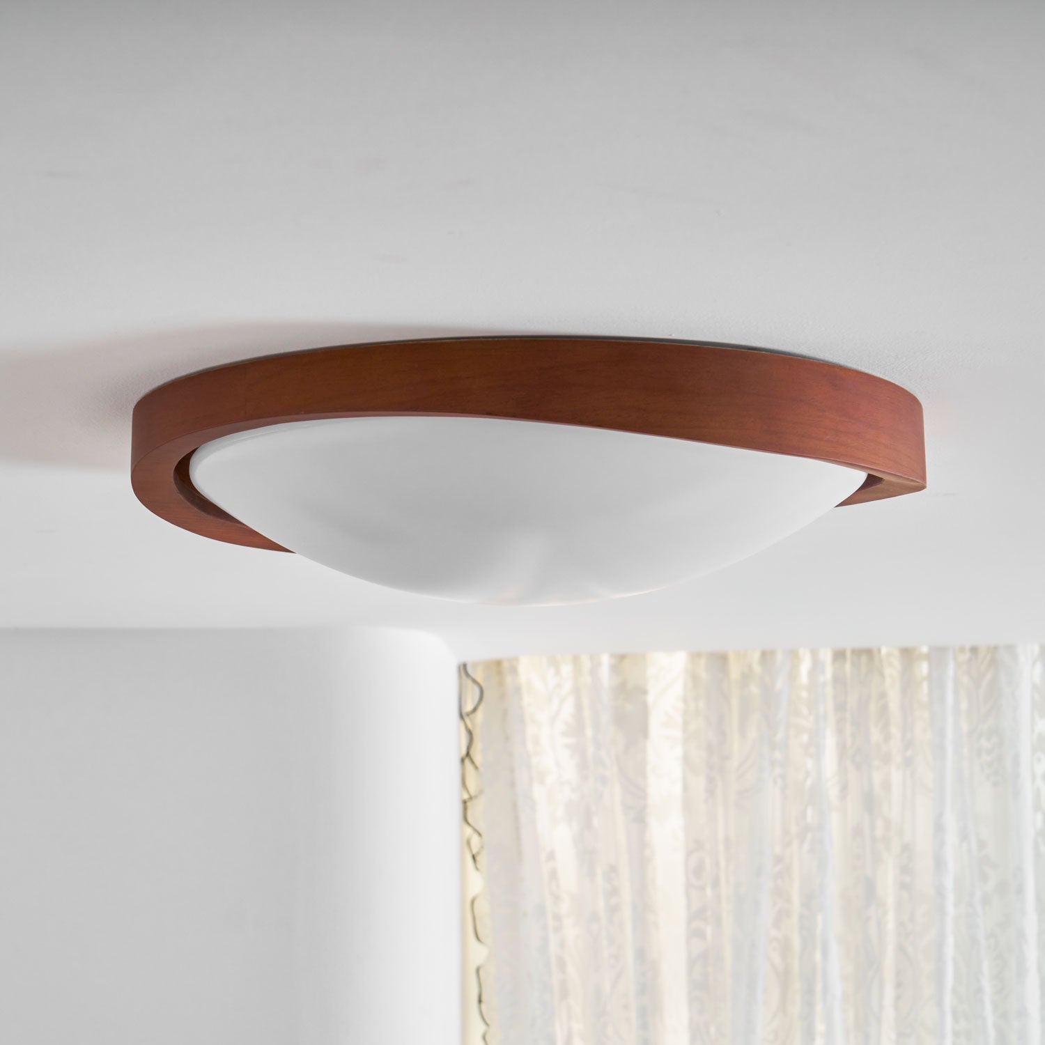 Fairborne Curved Edge Flush Mount Ceiling Light
