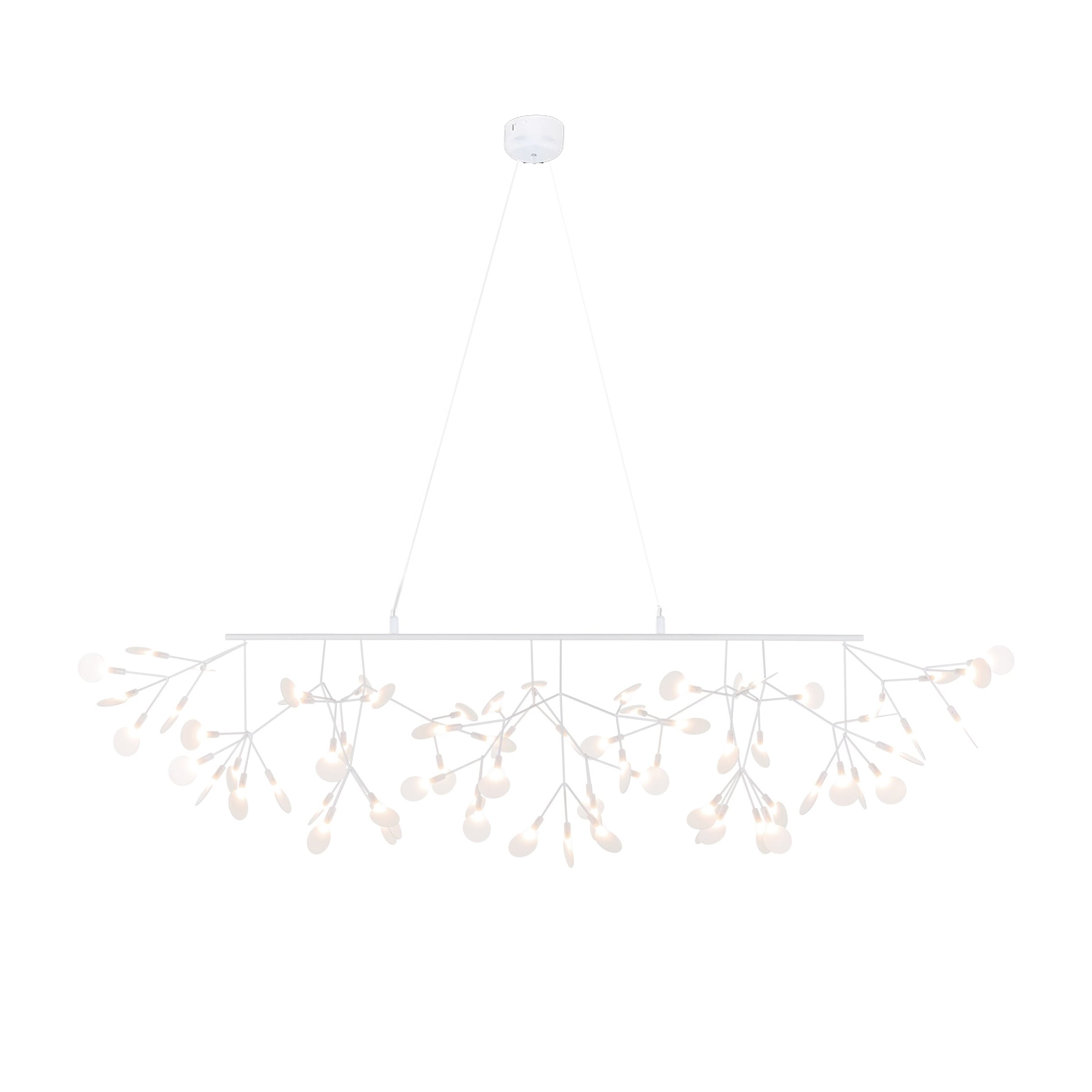 Brenwen Chandelier LED Branch Long Linear Artistic