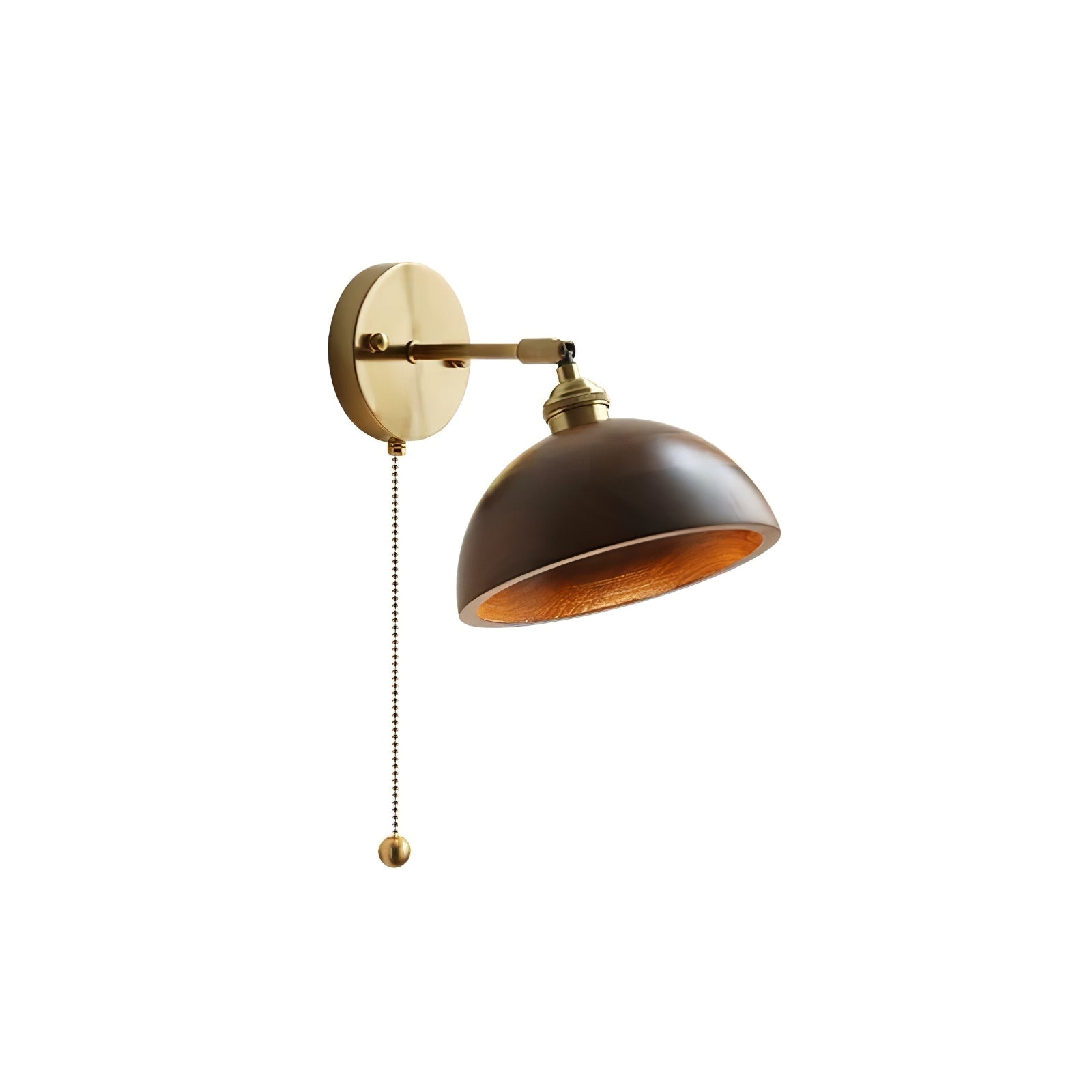 Rasen Vintage Wood Wall Lamp