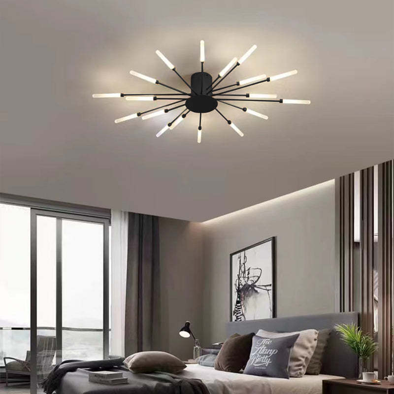 Arisha Fireworks Flush-Mount Ceiling Light Living Room
