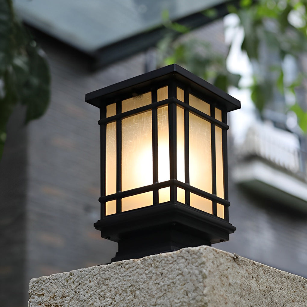 Kilian Modern Solar Fence Aluminum Outdoor Post Lights