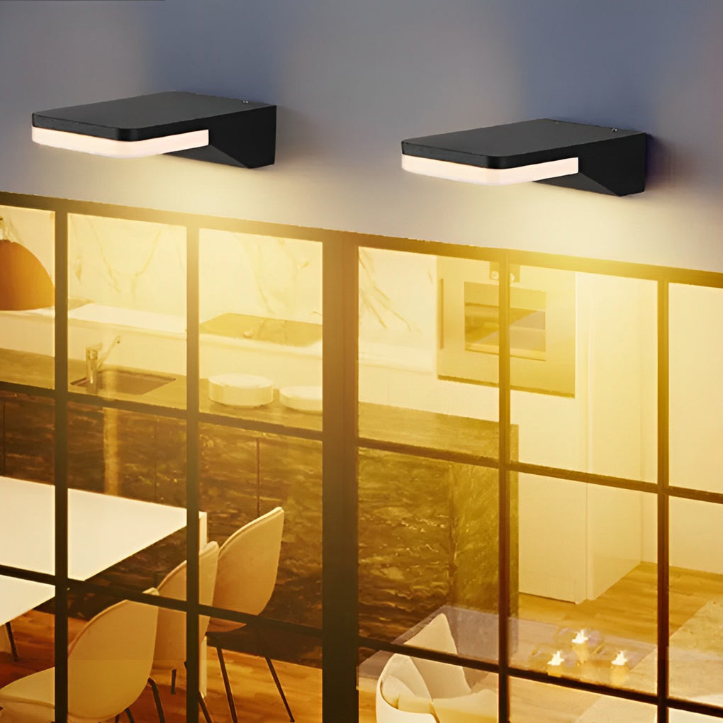 Davin Creative LED Modern Aluminum Outdoor Wall Sconces