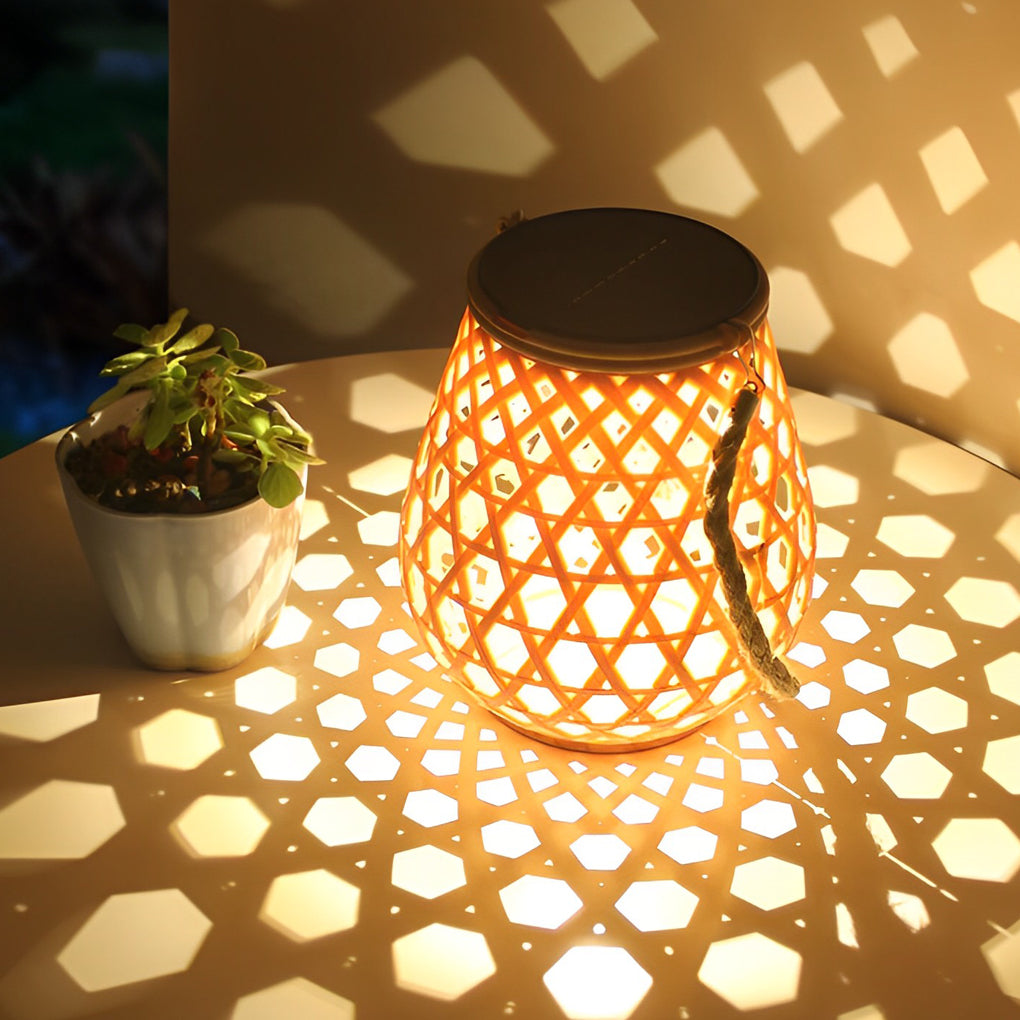 Warlke Portable Creative LED Plastic Outdoor Lanterns