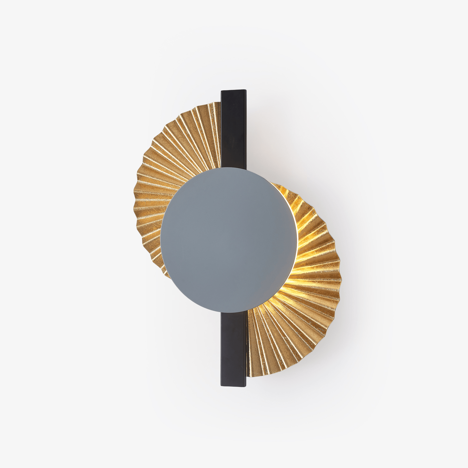 Arbordale Gilded Fan Wall Lamp
