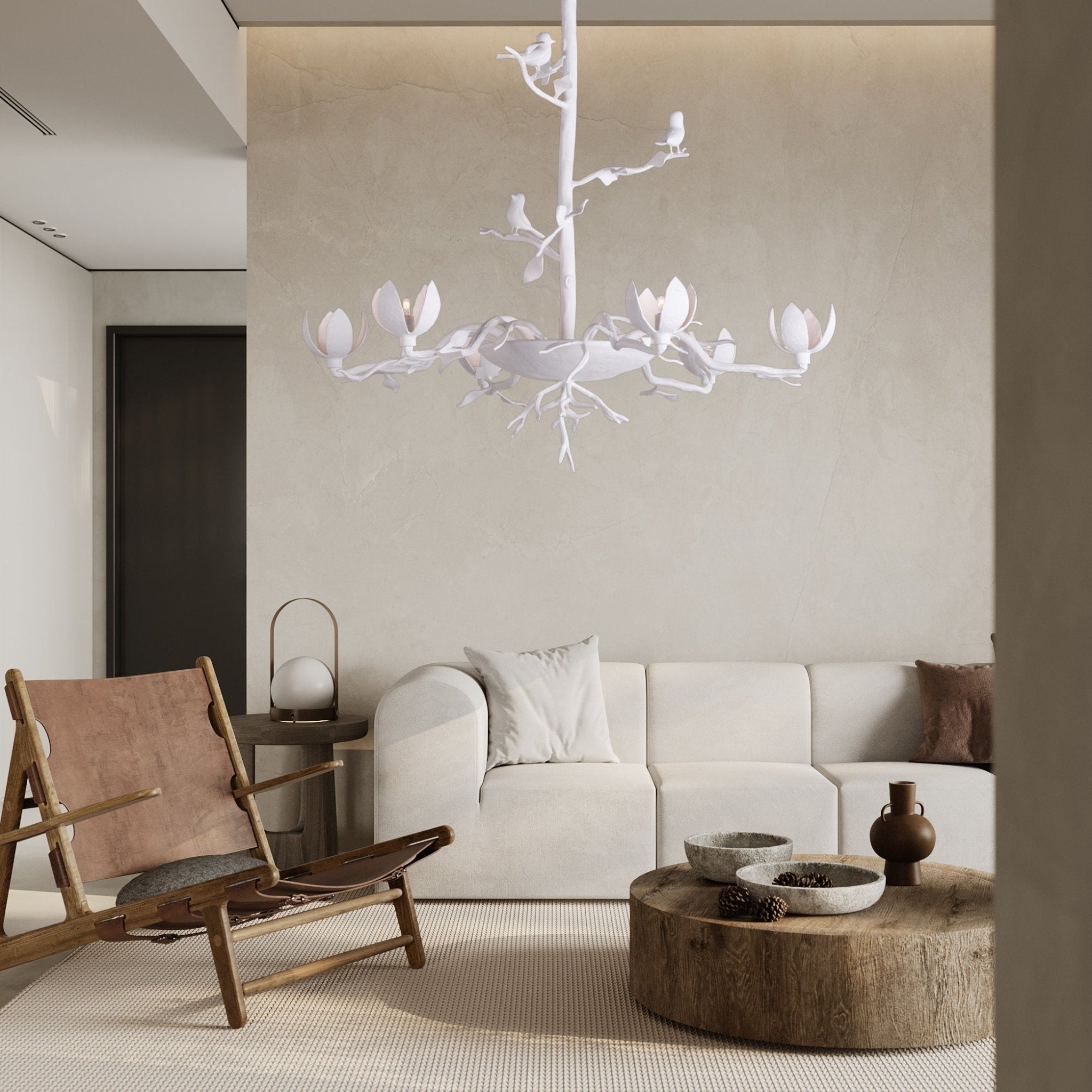 Zox Postmodern Luxury Resin Chandelier