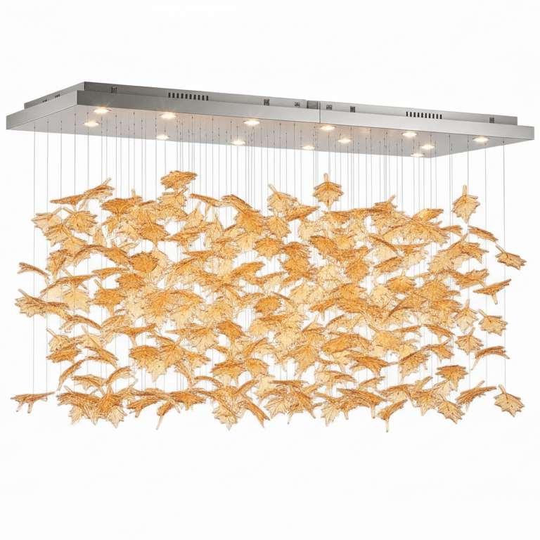 Maple Canopy Crystal Chandelier