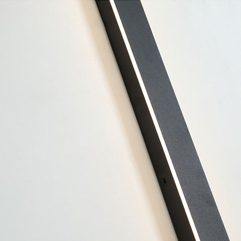 Arisha Ripple Minimalist Linear LED Outdoor Wall Lamp Garden Corridor Balcony