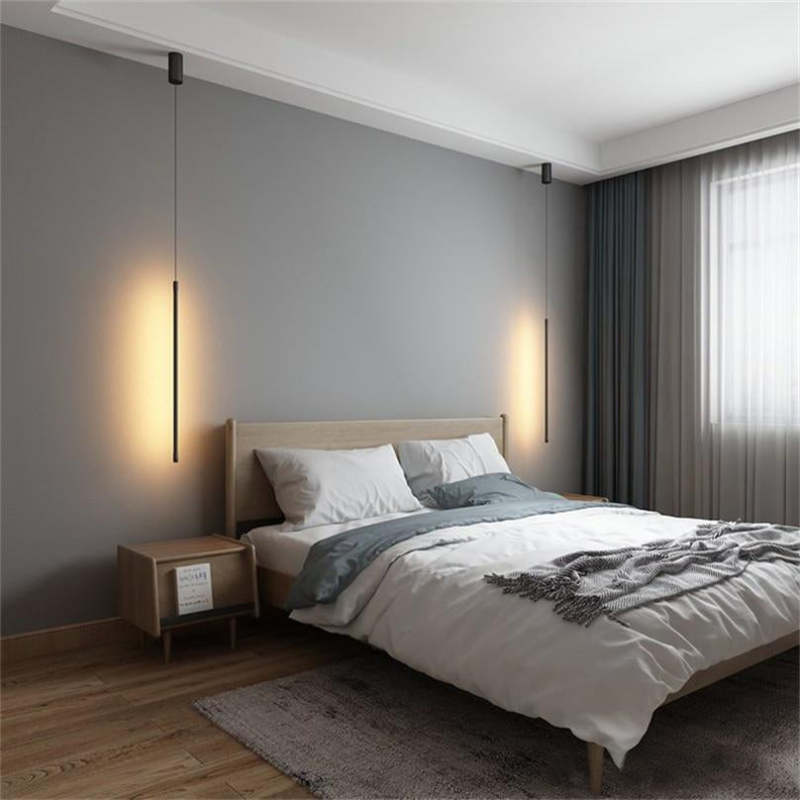 Arisha Minimalist Linear Acrylic Pendant Light