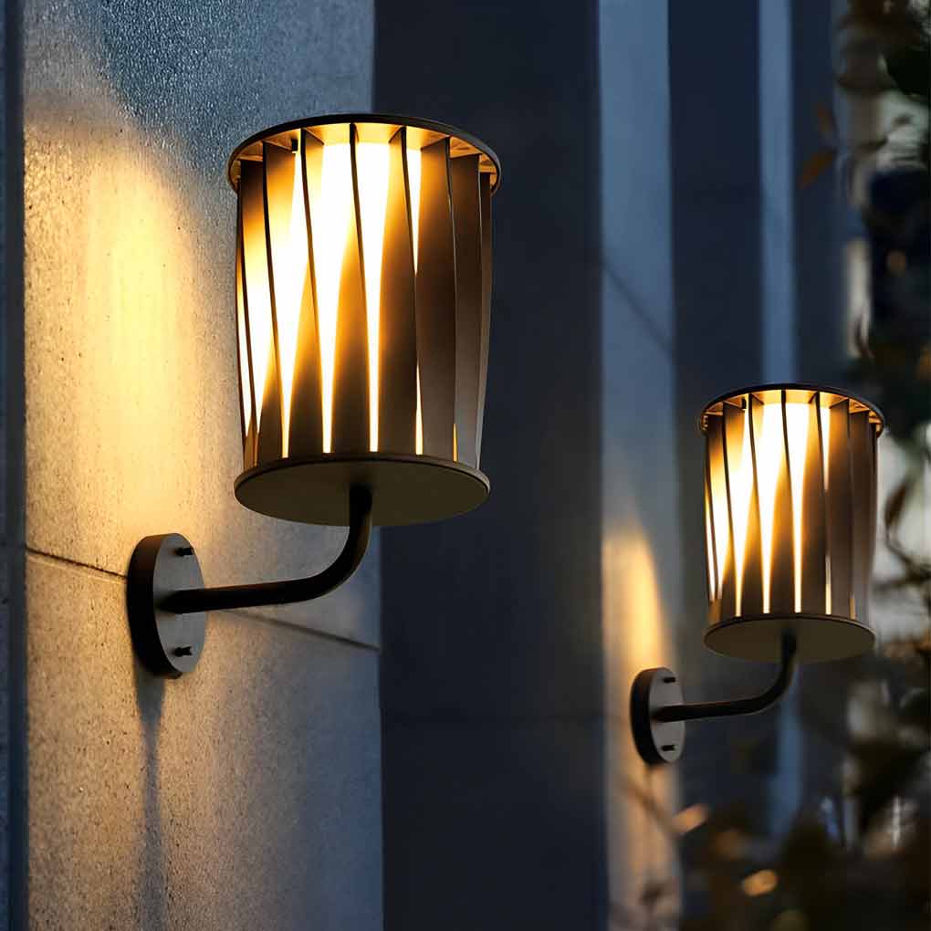 Divine Creative LED Modern Aluminum Outdoor Wall Lamp