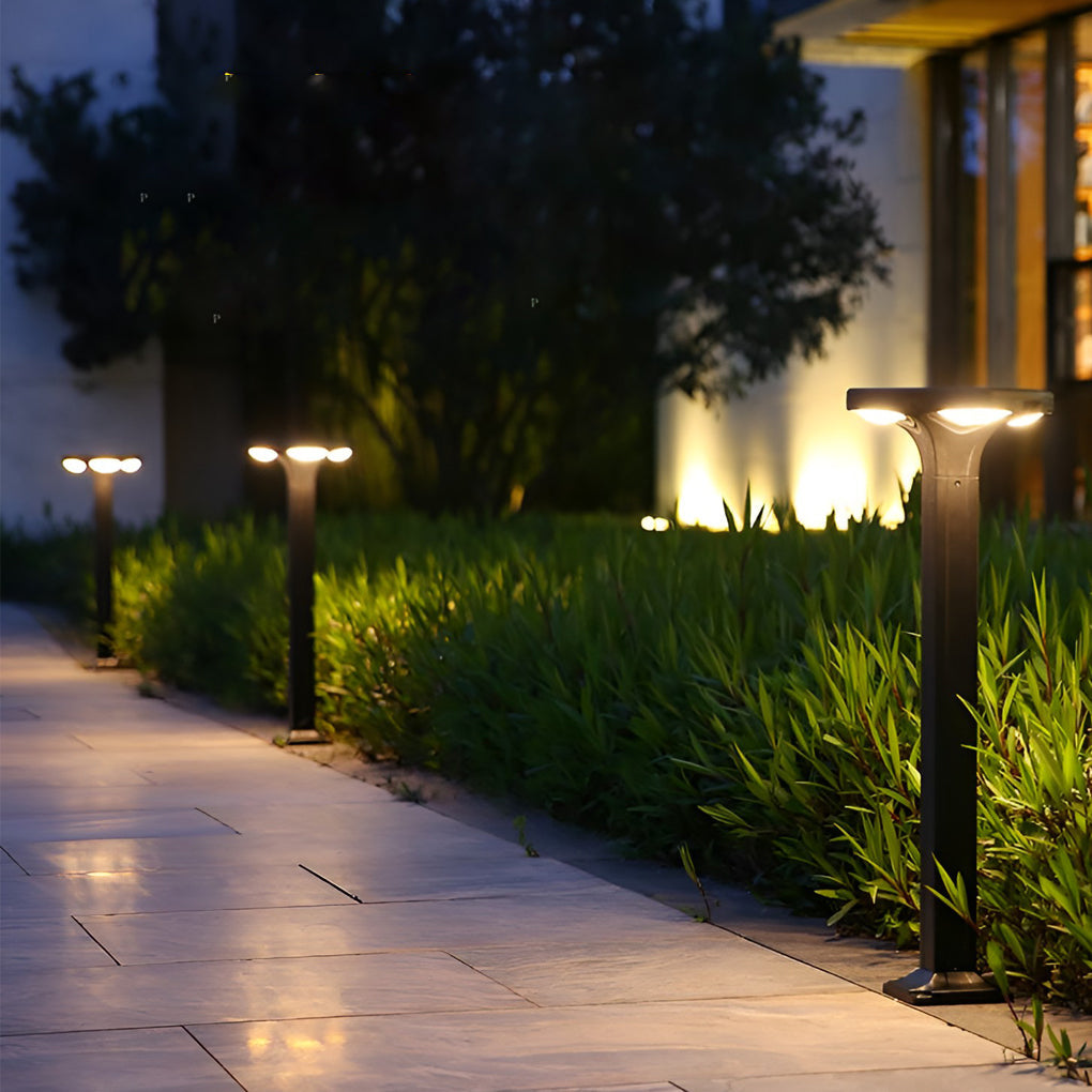 Mariss Square LED Aluminum Outdoor Path Lights