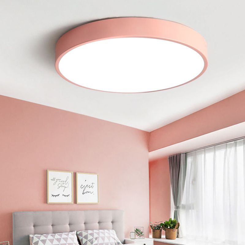 Valentina Ceiling Light Round Flush Mount Bedroom