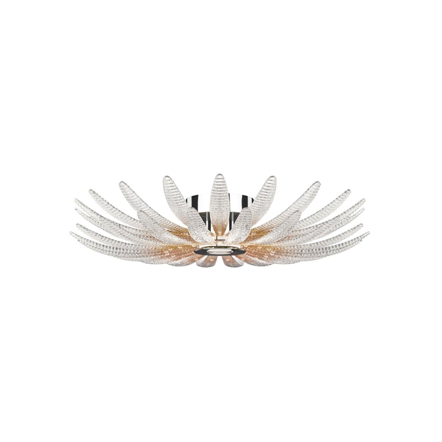 Ignatius Glass Petal Ceiling Light