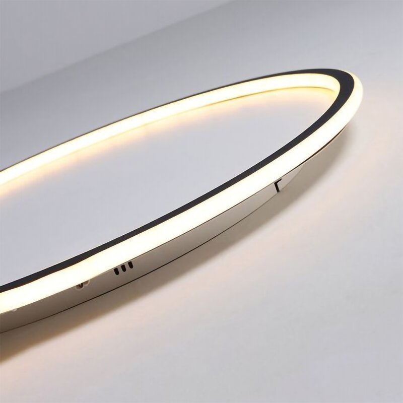 Arisha Flush Mount Ceiling Light Modern LED Round Hollow
