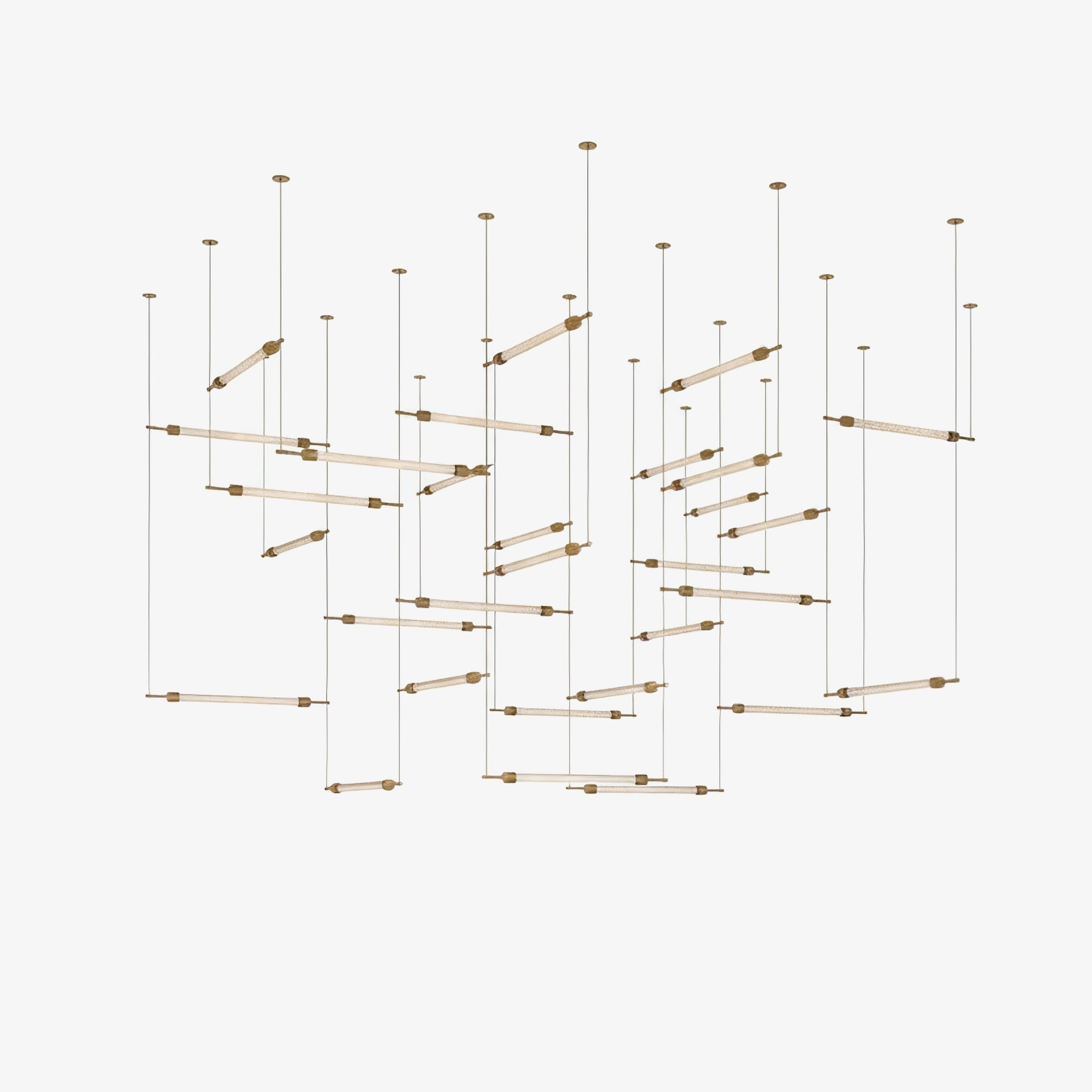 CrystalGrid Architectural Matrix Customize Chandelier
