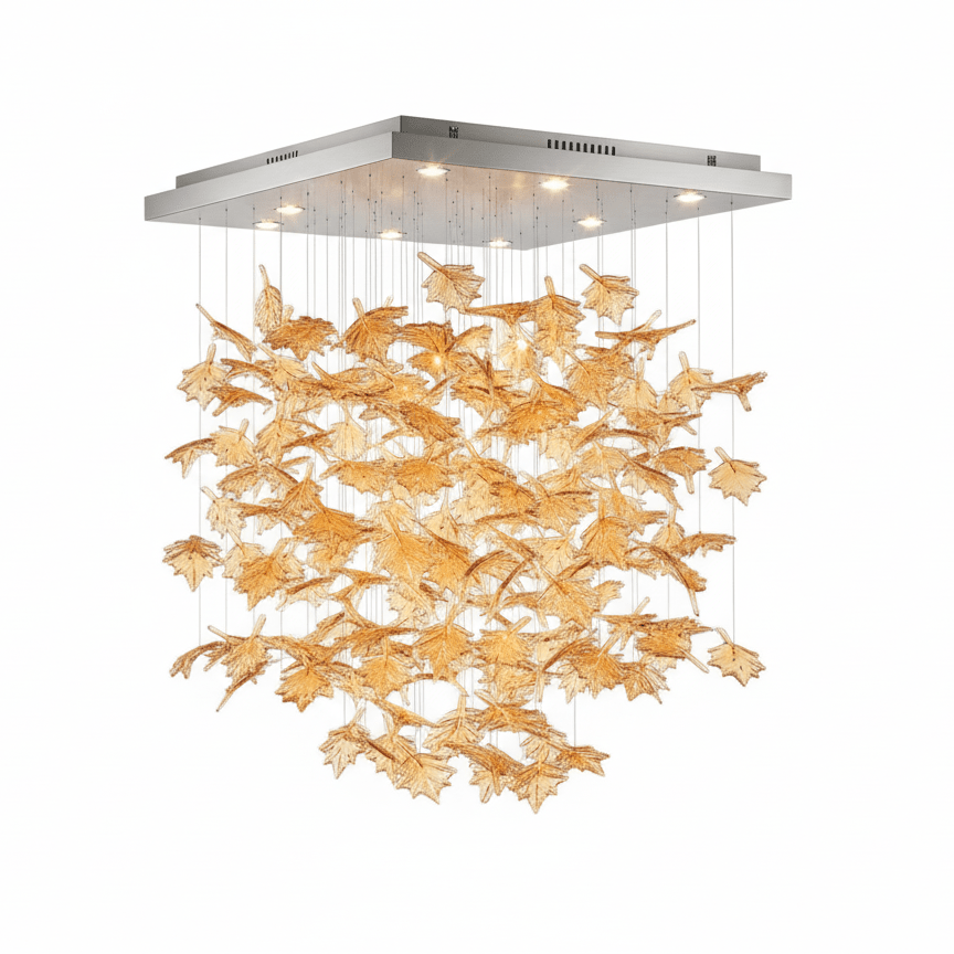 Maple Canopy Crystal Chandelier