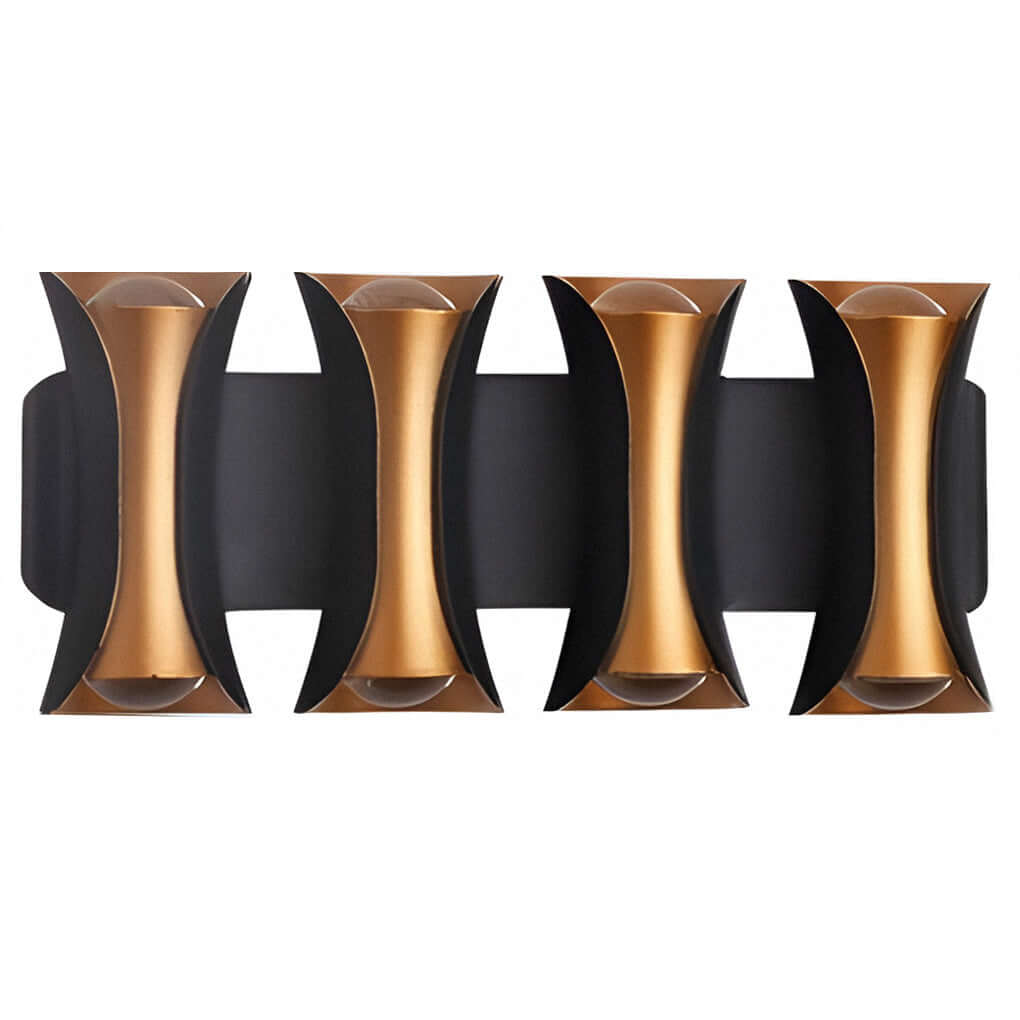 Phineas LED Modern Aluminum Outdoor Wall Sconce Light