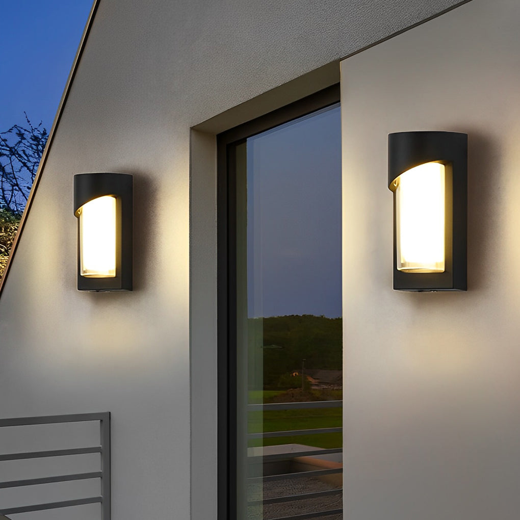 Linette Creative LED Modern Aluminum Outdoor Wall Lamp