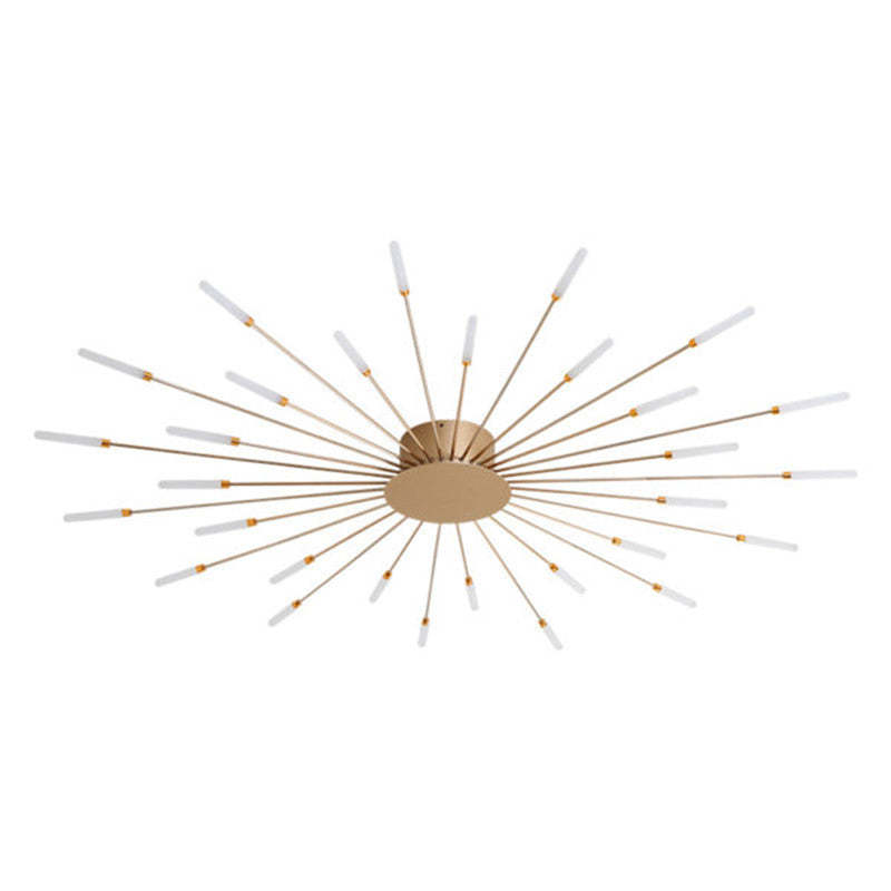 Arisha Fireworks Flush-Mount Ceiling Light Living Room