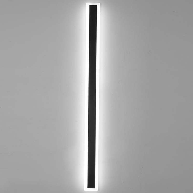 Arisha Radiation Linear Acrylic Outdoor Wall Lamp Garden Corridor