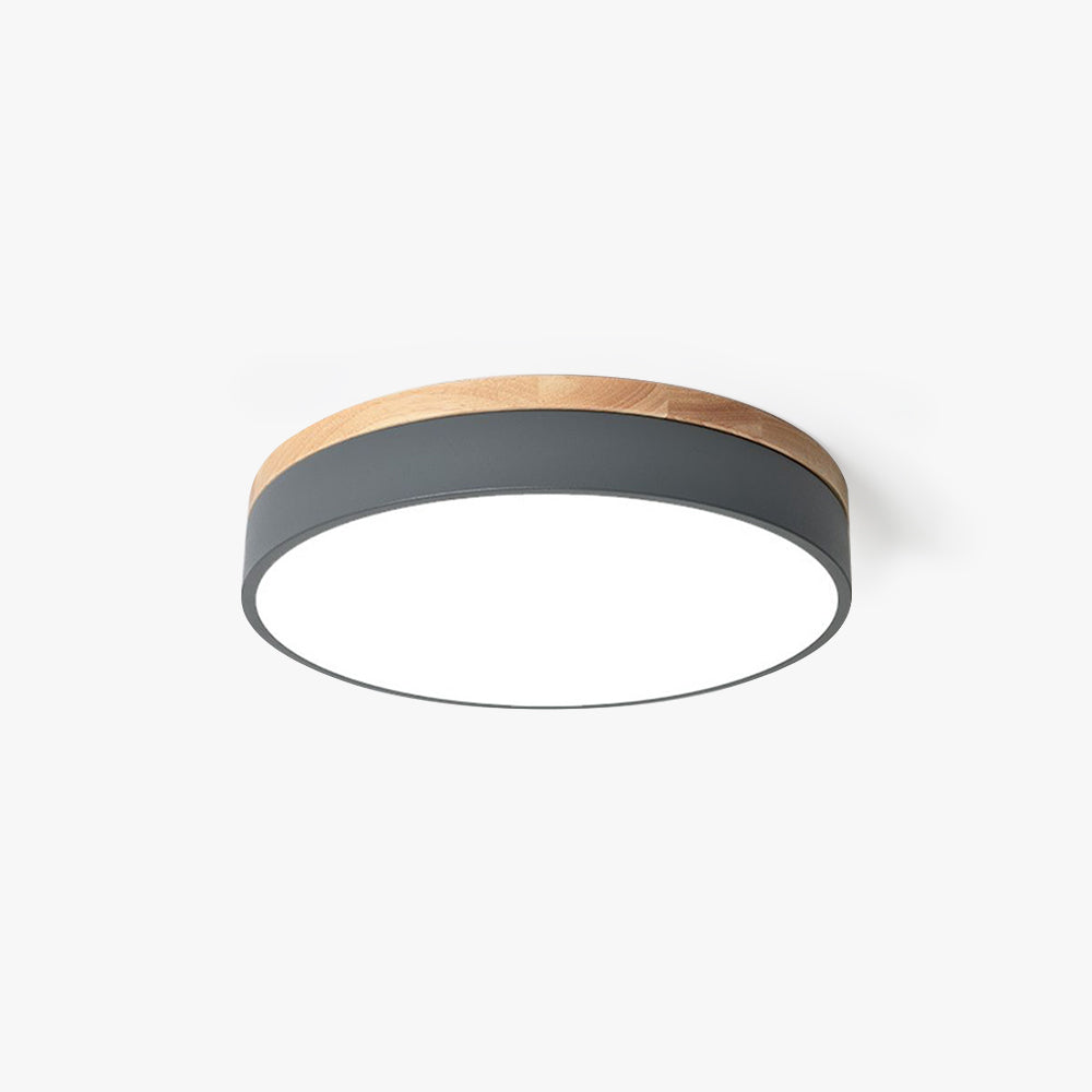 Valentina Nordic LED Round Flush Mount Ceiling Light