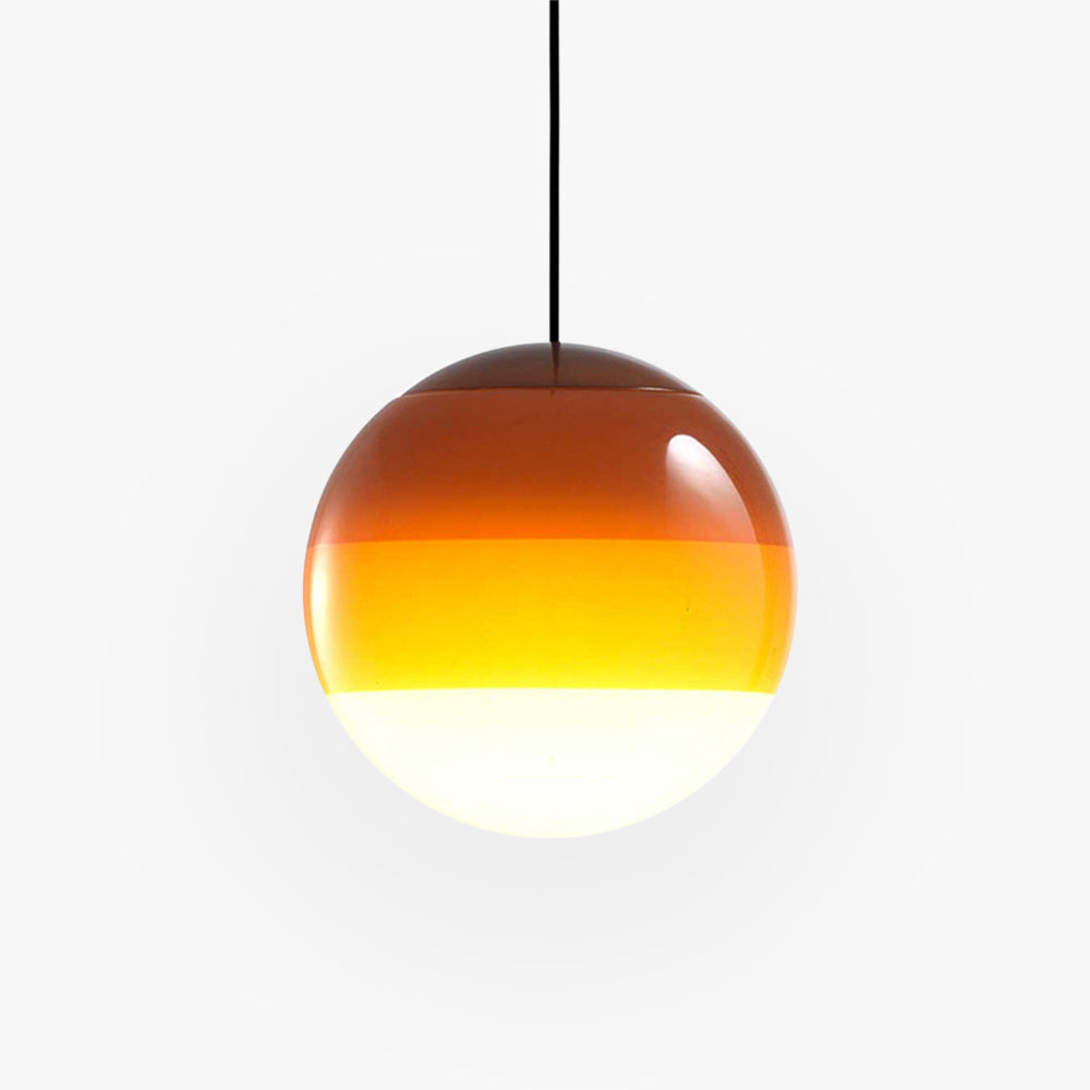 Valentina Colorful Glass Bubble Pendant Light