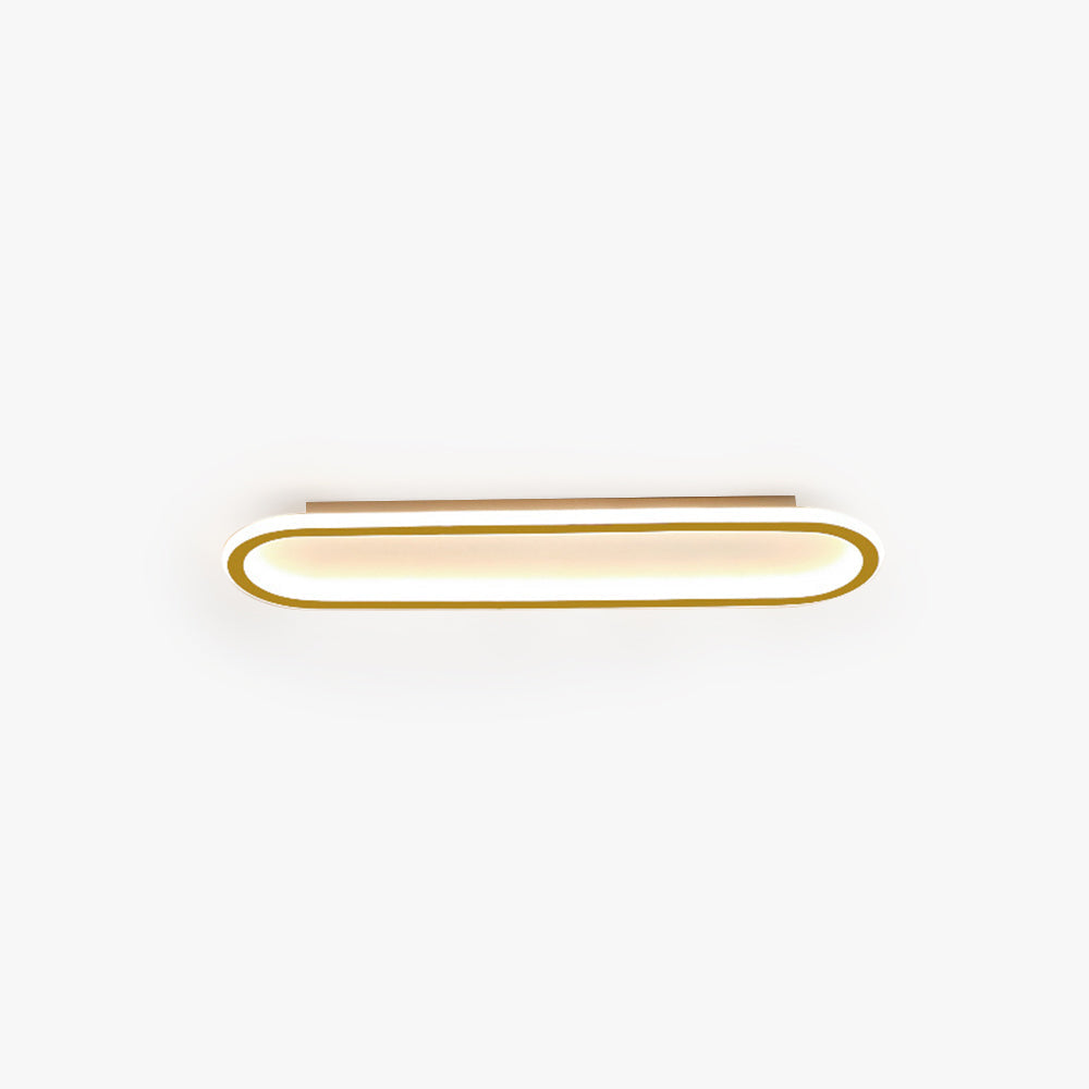 Arisha Minimalist Rectangular Flush Mount Ceiling Light