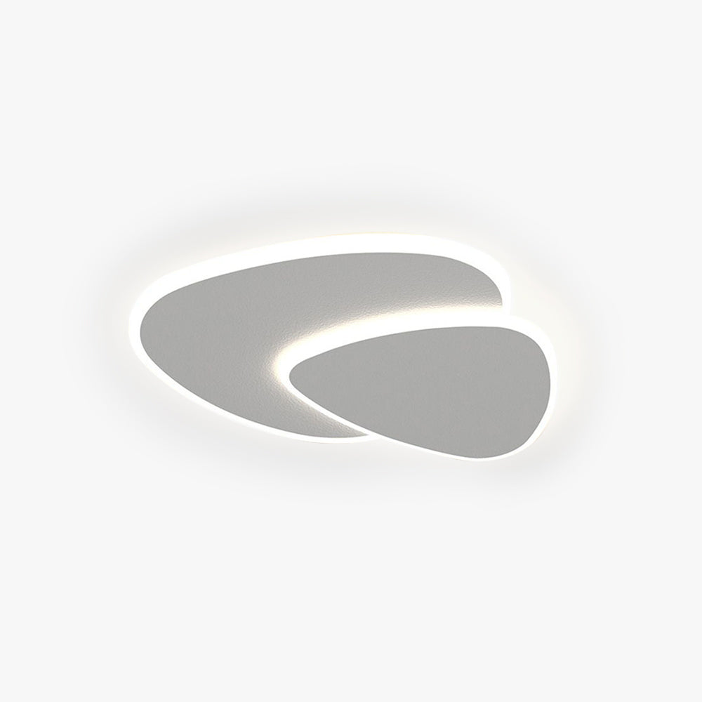 Arisha Designer Geometric Acrylic Flush Mount Ceiling Light