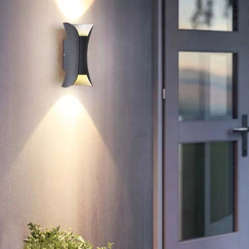 Ray Modern LED Outdoor Wall Light Garden Corridor