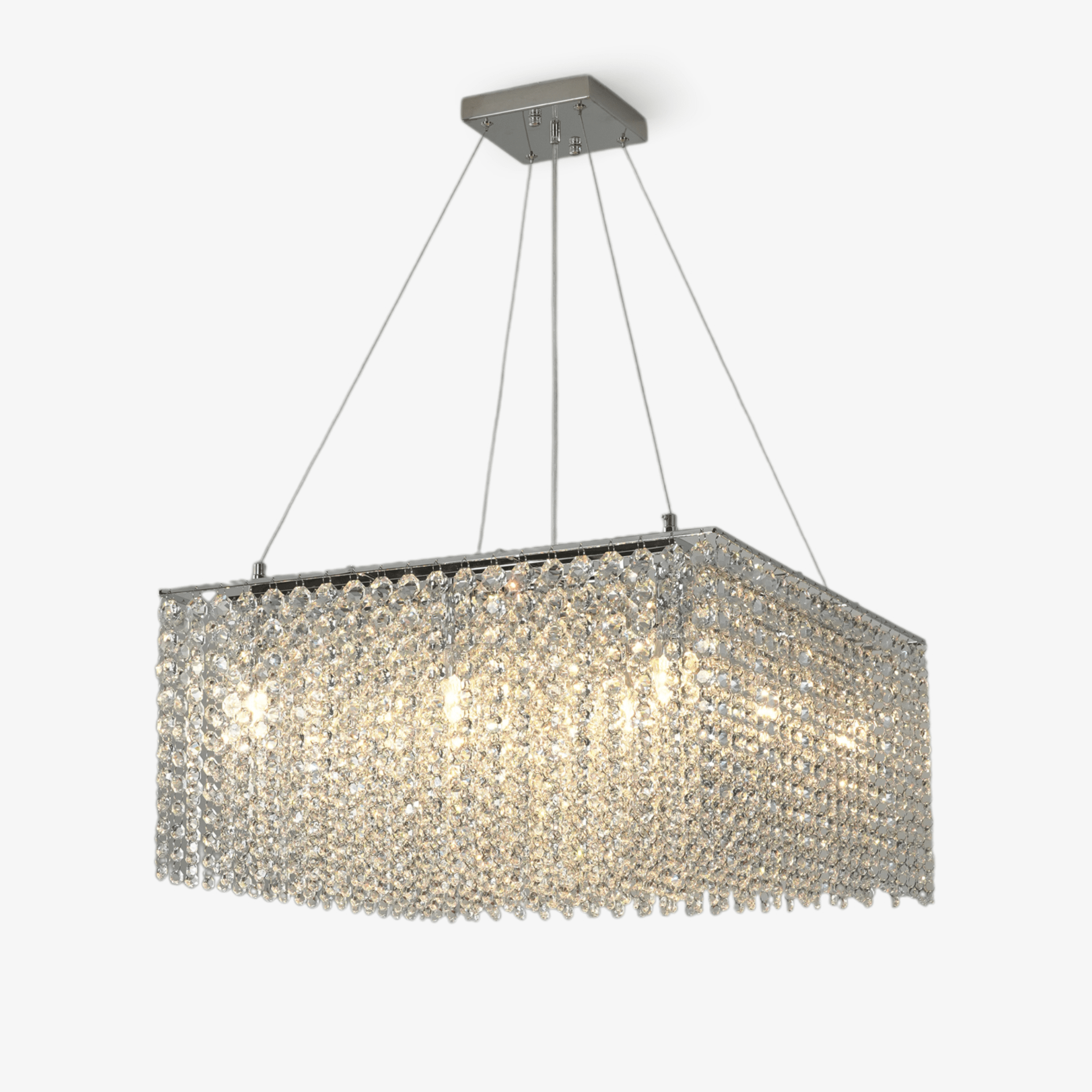 Vantess Crystal Frame Chandelier
