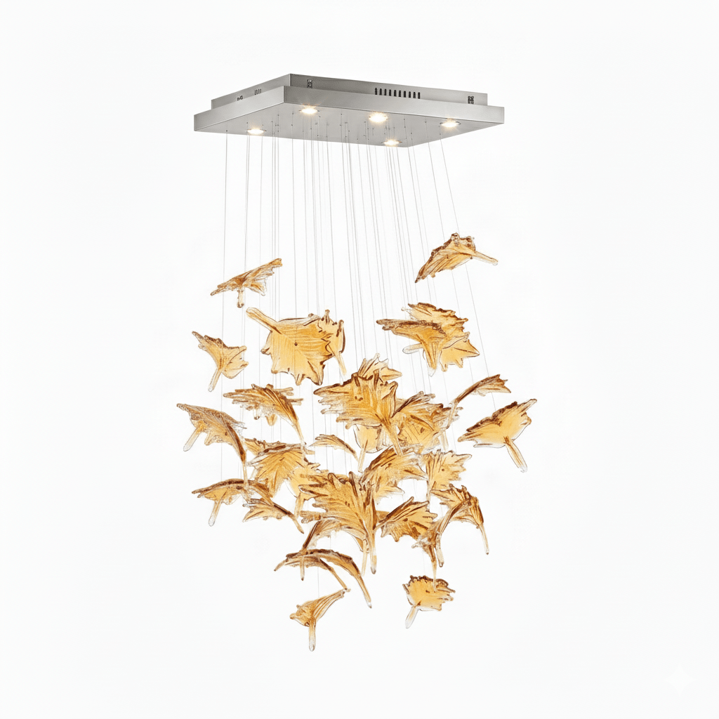 Maple Canopy Crystal Chandelier