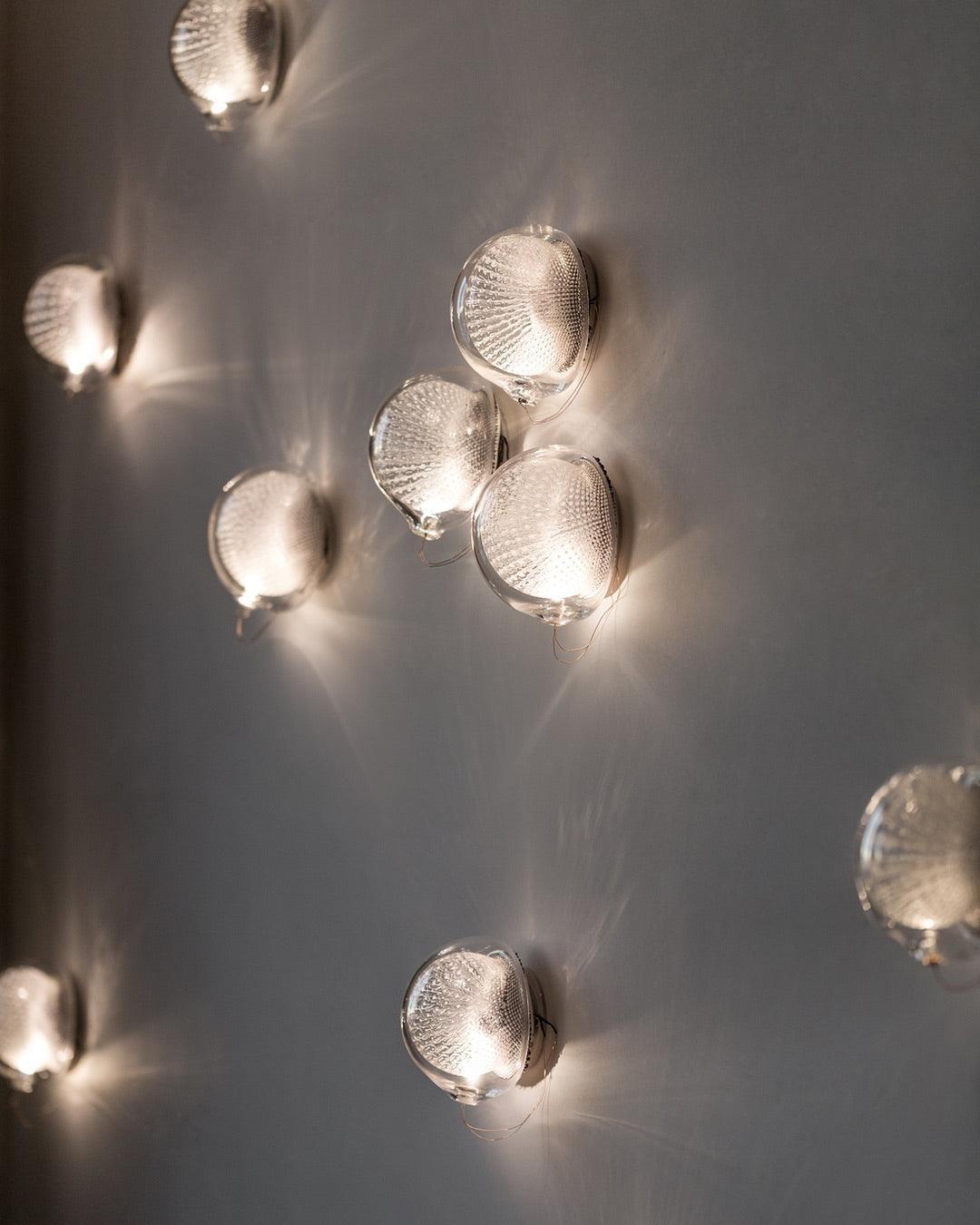 Sostor Wall Lamp Premium Nordic Art Glass Metal