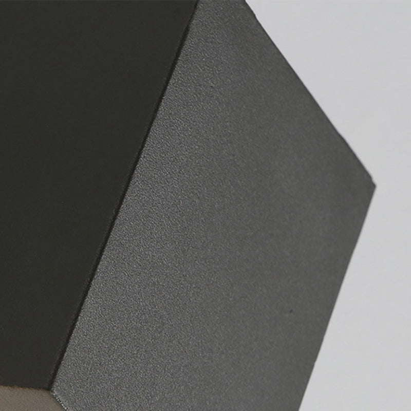 Ray Minimalist Square Outdoor Wall Lamp