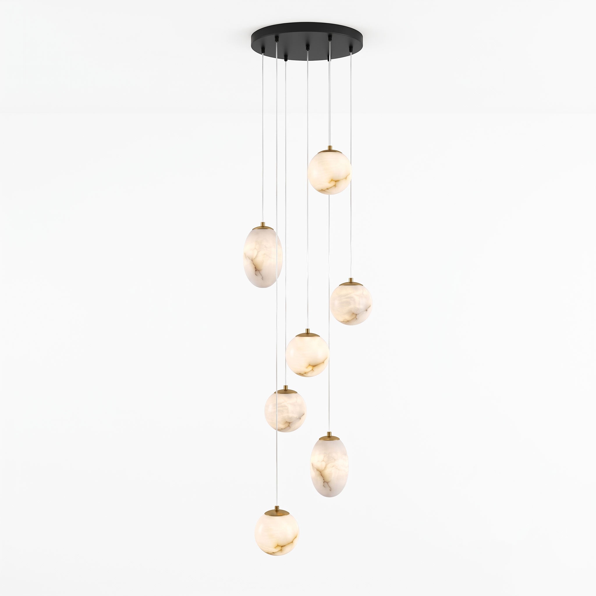 Norik Minimalist Alabaster Pendant Light