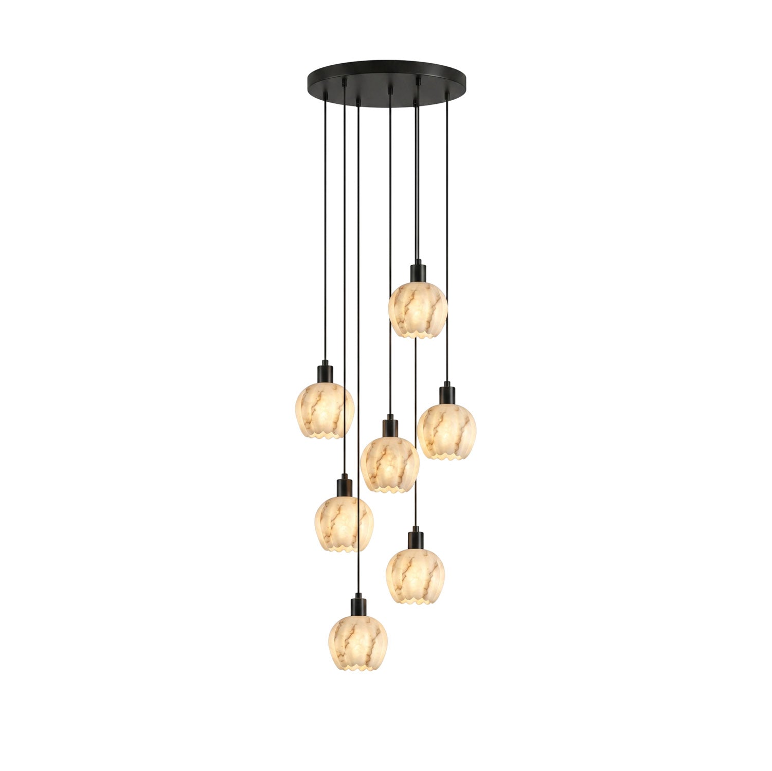 Albuenne Mian Alabaster Pendant Lamp