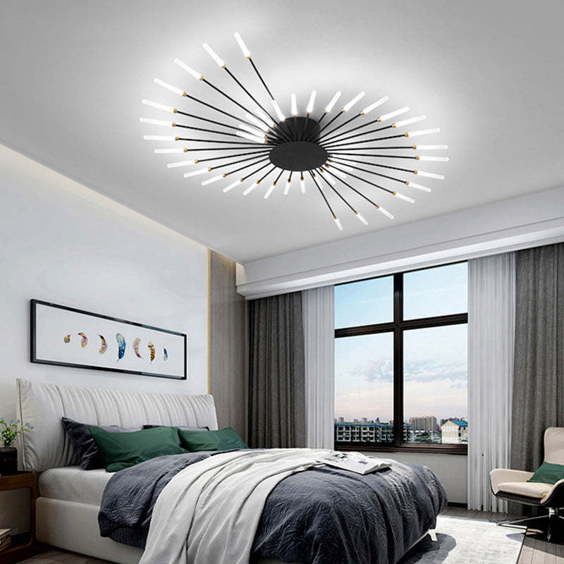 Arisha Fireworks Flush-Mount Ceiling Light Living Room