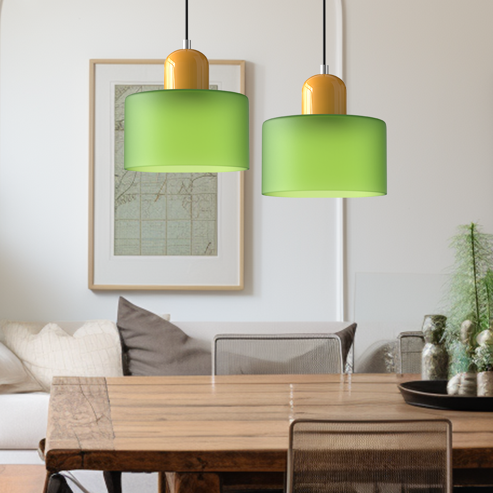Valentina Modern Glass Kitchen Island Pendant Light