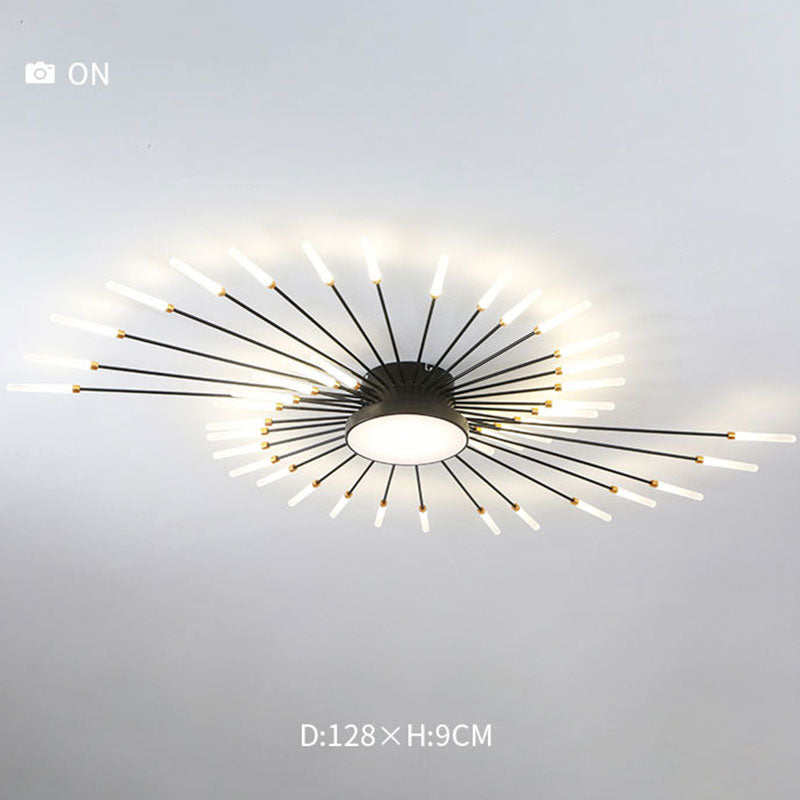 Arisha Modern Home Decoration Fireworks LED Ceiling Light