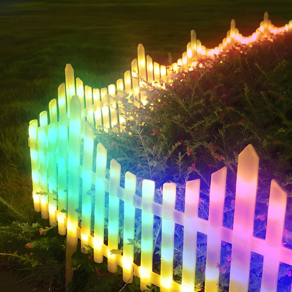 Estran Wave-Shaped Solar PP Outdoor Fence Light