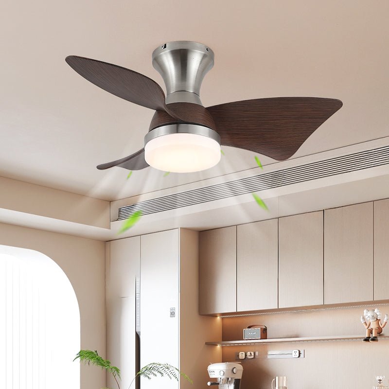 Aureon Modern Wood Ceiling Fan Light
