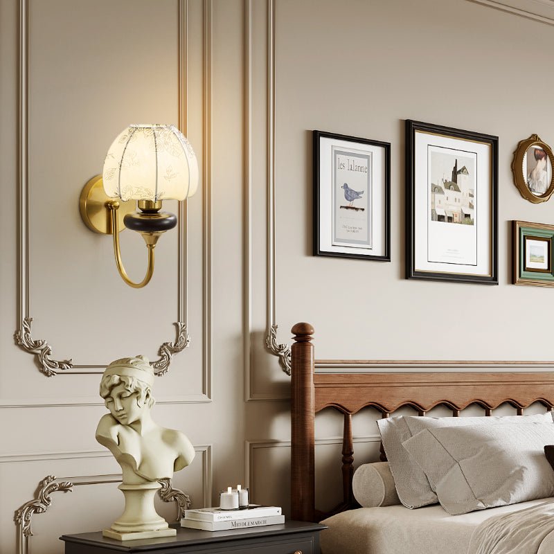 Zorvyn Floral Wall Sconce