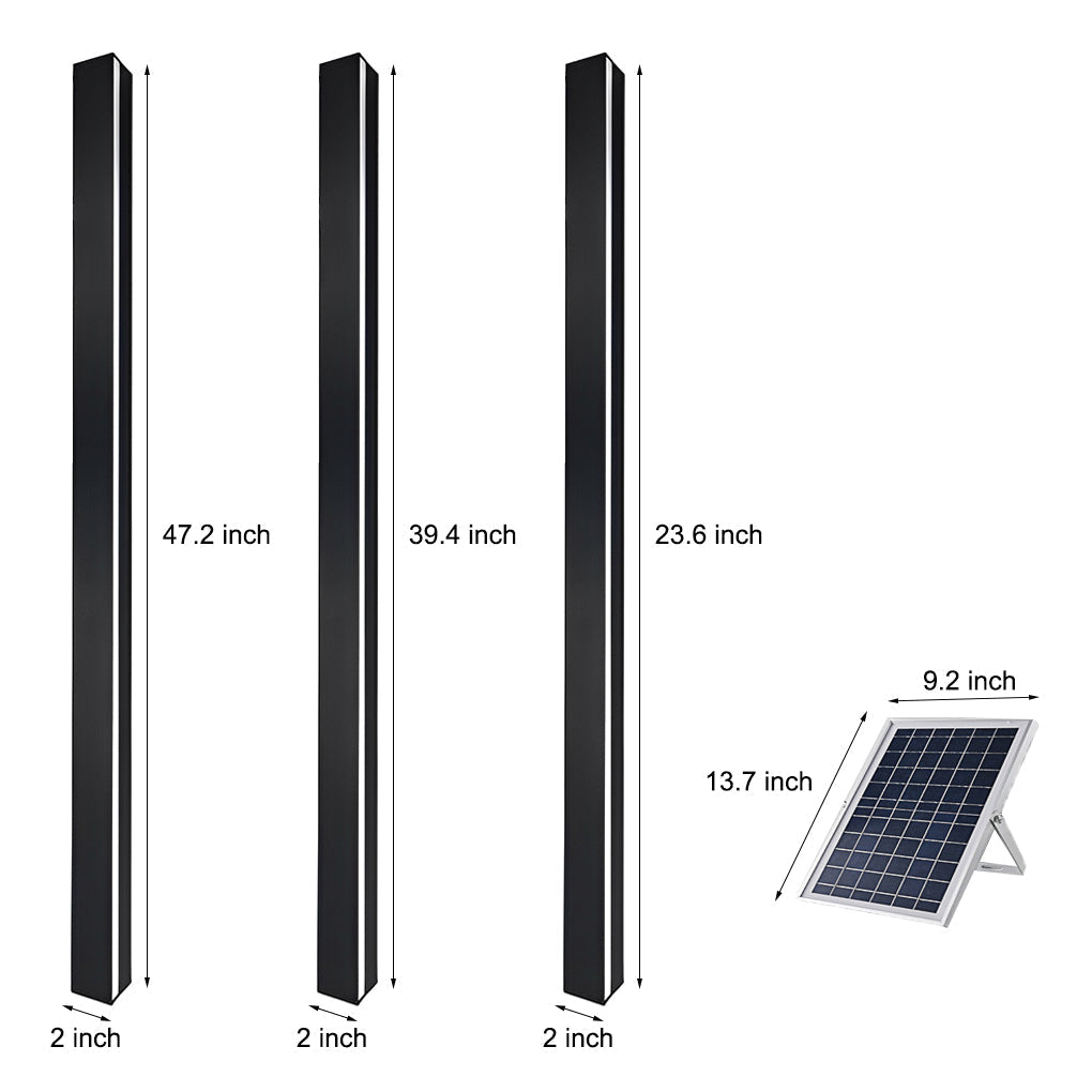 Forest Minimalist Long Linear LED Outdoor Wall Sconce