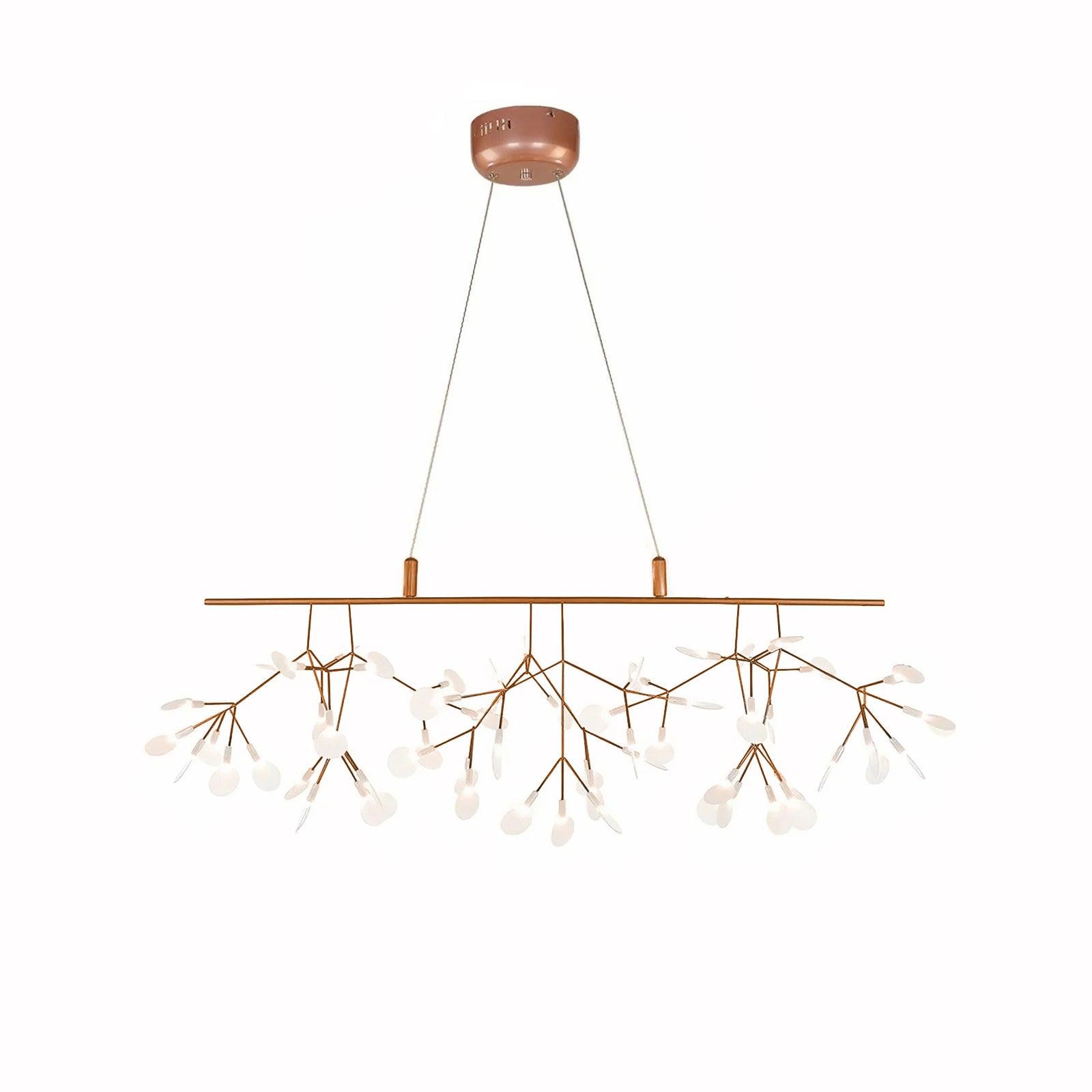 Brenwen Chandelier LED Branch Long Linear Artistic