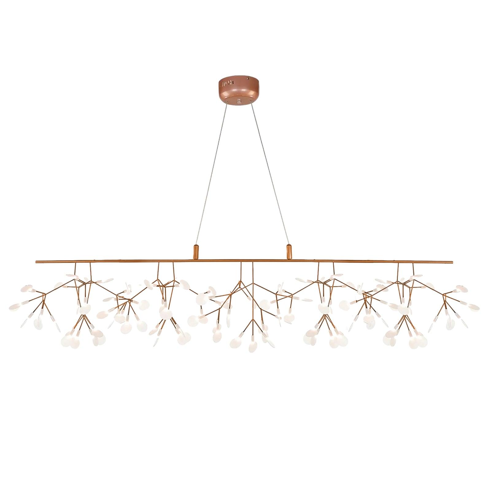 Brenwen Chandelier LED Branch Long Linear Artistic