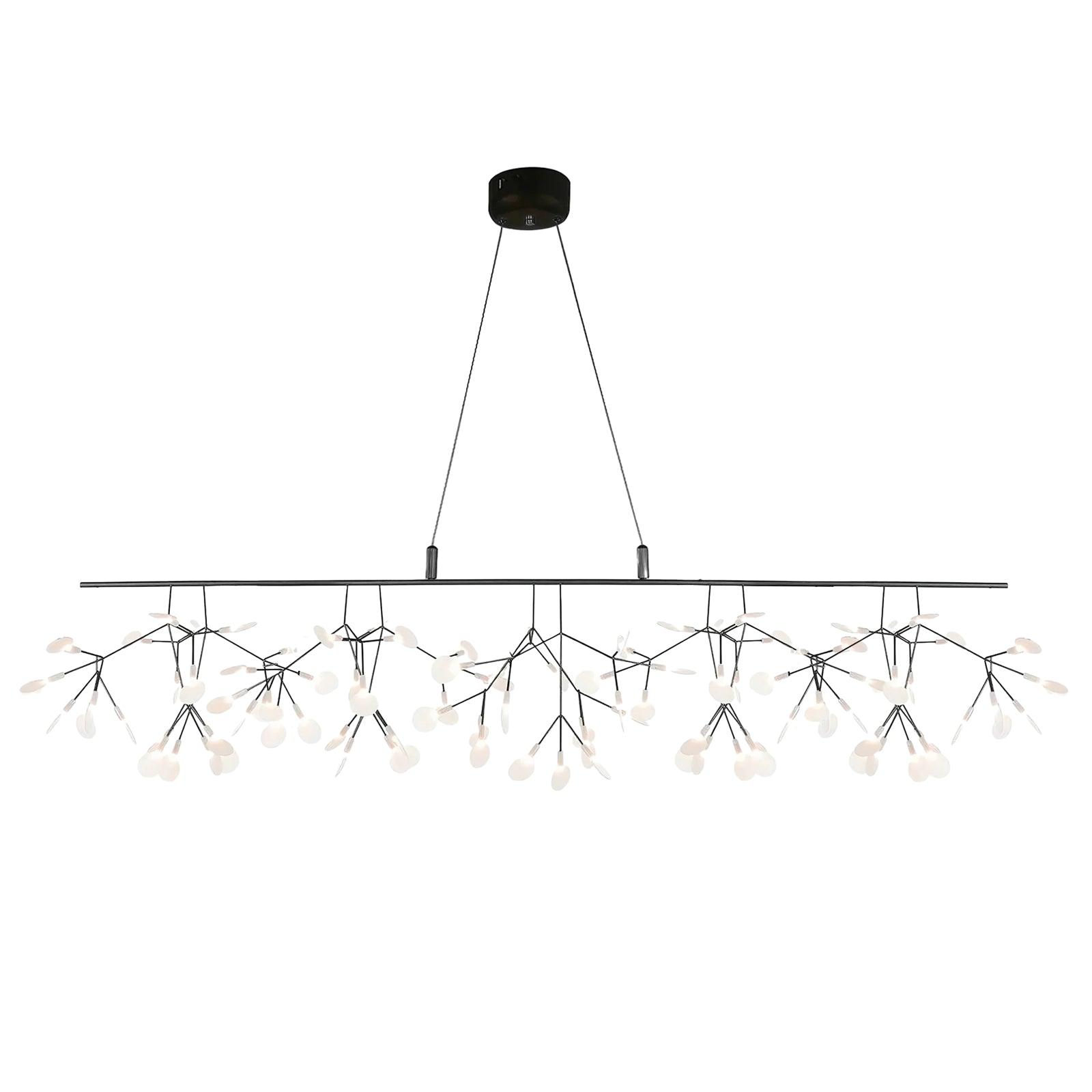 Brenwen Chandelier LED Branch Long Linear Artistic