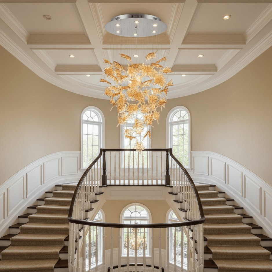 Maple Canopy Crystal Chandelier