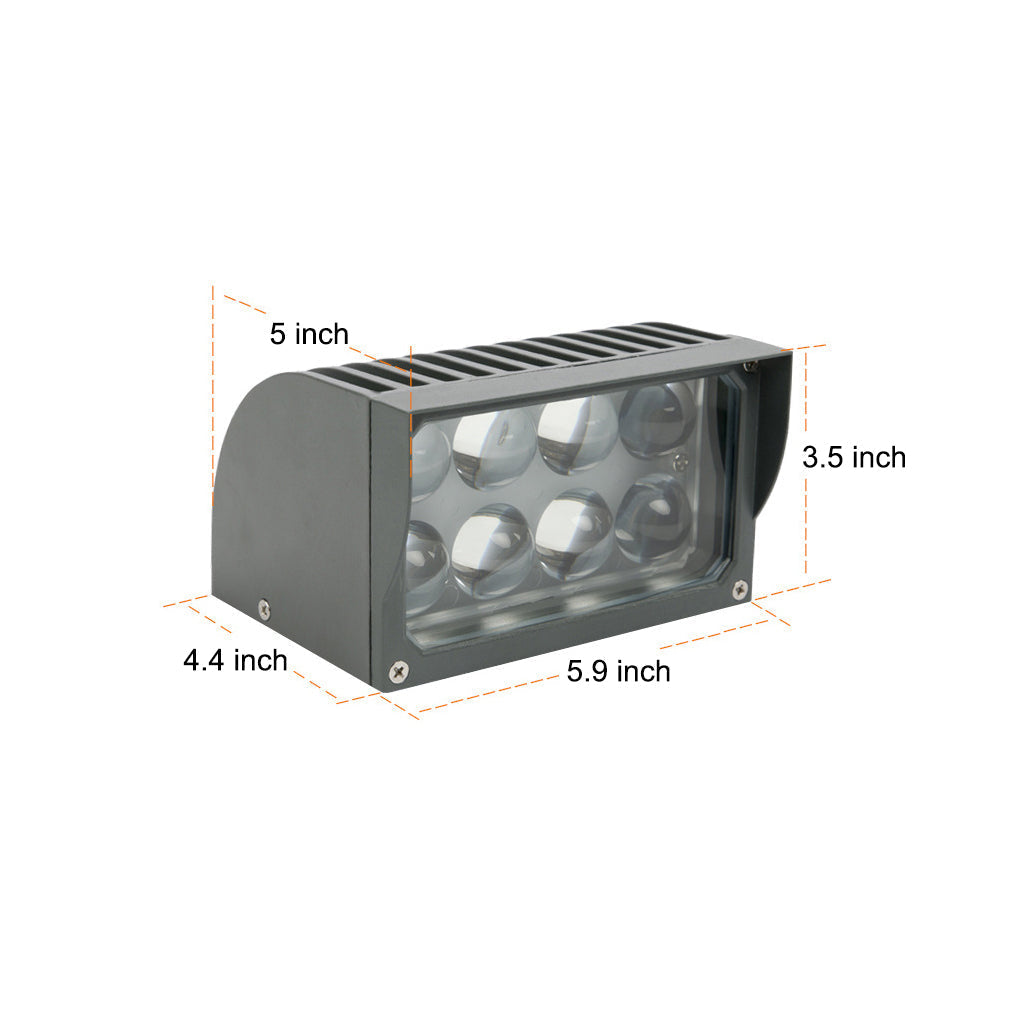 Gifford LED Classic Modern Aluminum Outdoor Wall Lamp