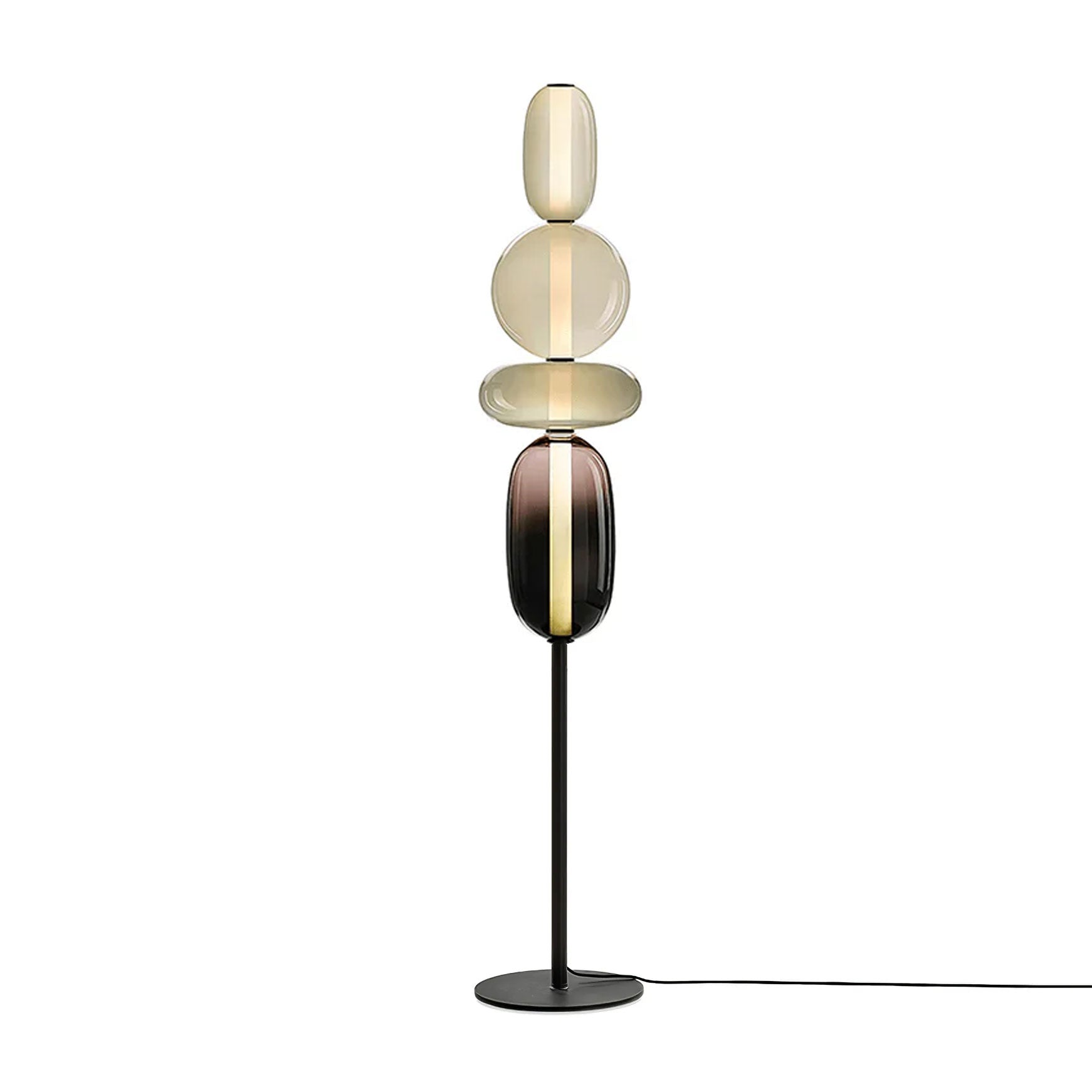 Willowshire Glass Floor Lamp