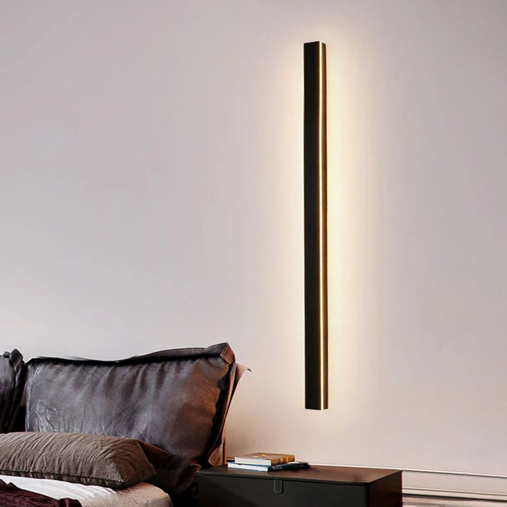 Arisha Ripple Minimalist Linear LED Outdoor Wall Lamp Garden Corridor Balcony