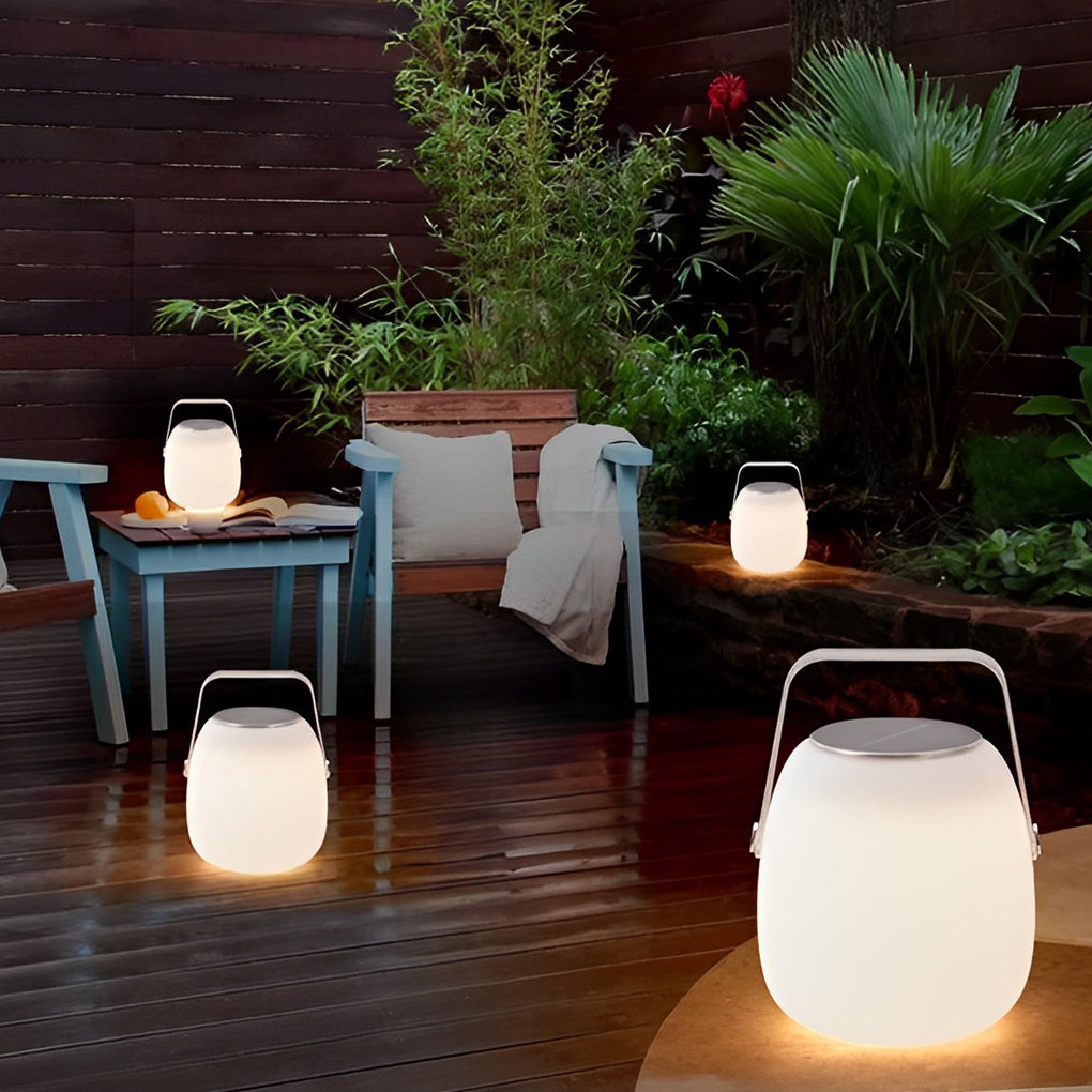 Norsem Portable Shaped Chargable Outdoor Table Lamp